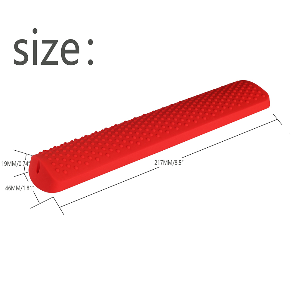 thumbnail image 2 of Funda de silicona Cubierta de control remoto antideslizante con cordón para XMRM-ML (rojo), 2 of 4