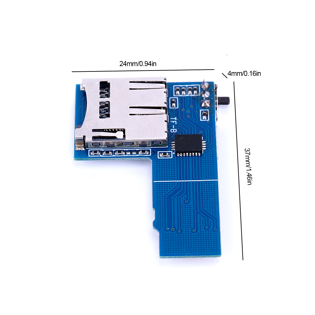 thumbnail image 2 of Adaptador de tarjeta TF dual de conmutador de sistema dual 2 en 1 para Raspberry Pi B+ 2B 3B, 2 of 4