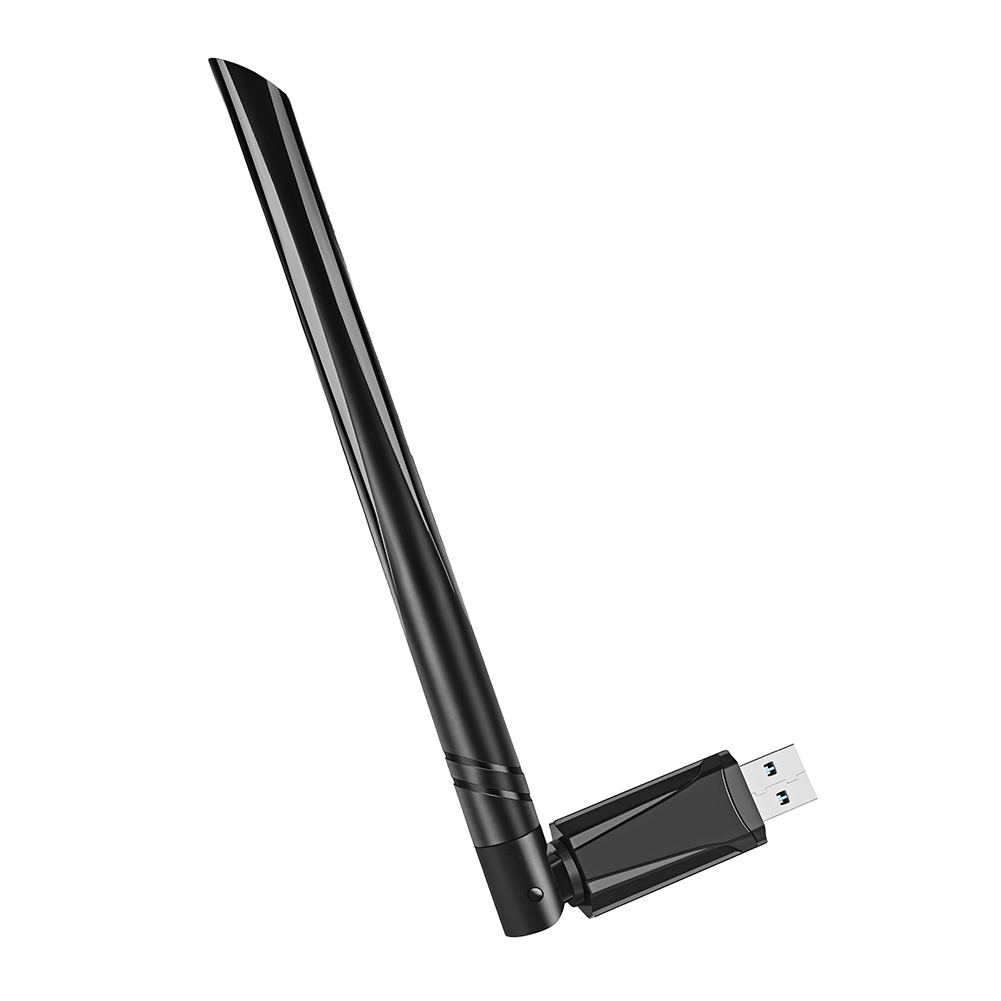 thumbnail image 1 of Adaptador USB WiFi6 de 900Mbps Dongle BT 5.3 Tarjeta de red inalámbrica para PC de escritorio, 1 of 8