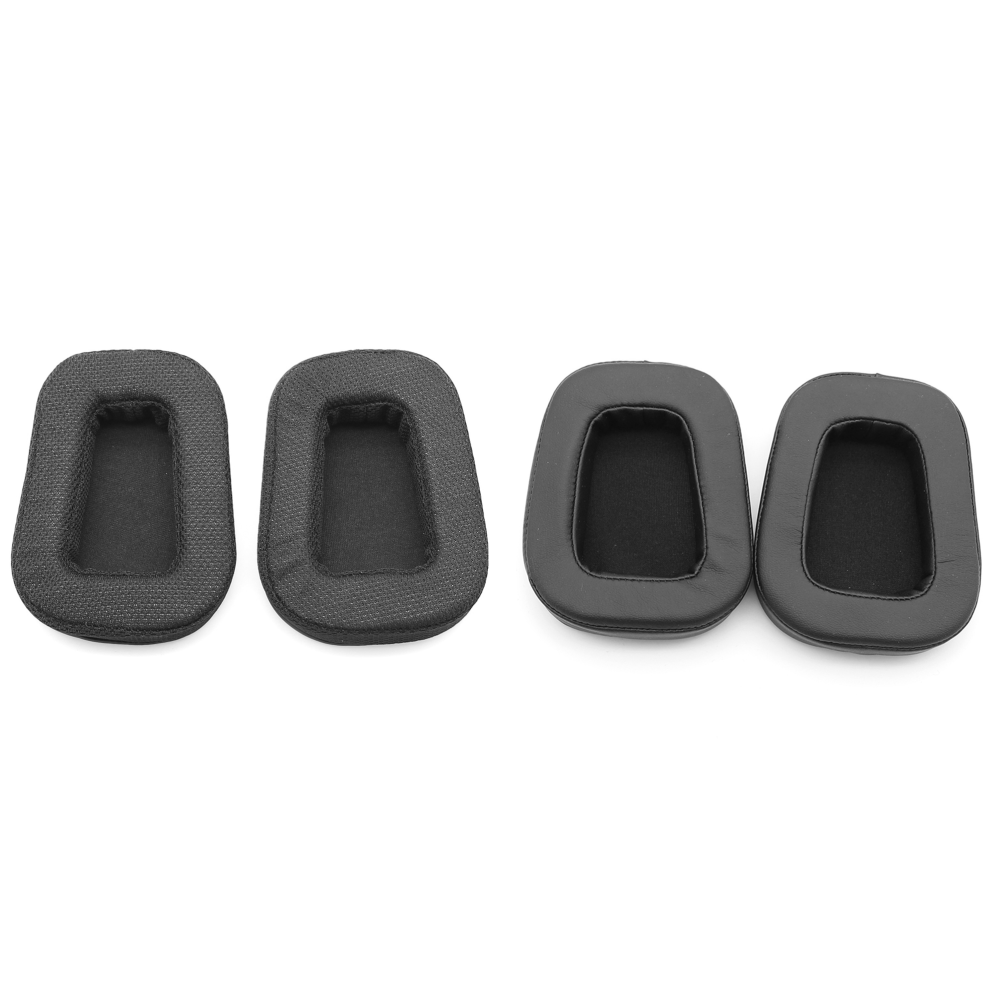 thumbnail image 3 of 1 par de almohadillas para los oídos de espuma, cojín para orejeras para Logitech G633 G933 (tela de malla), 3 of 9