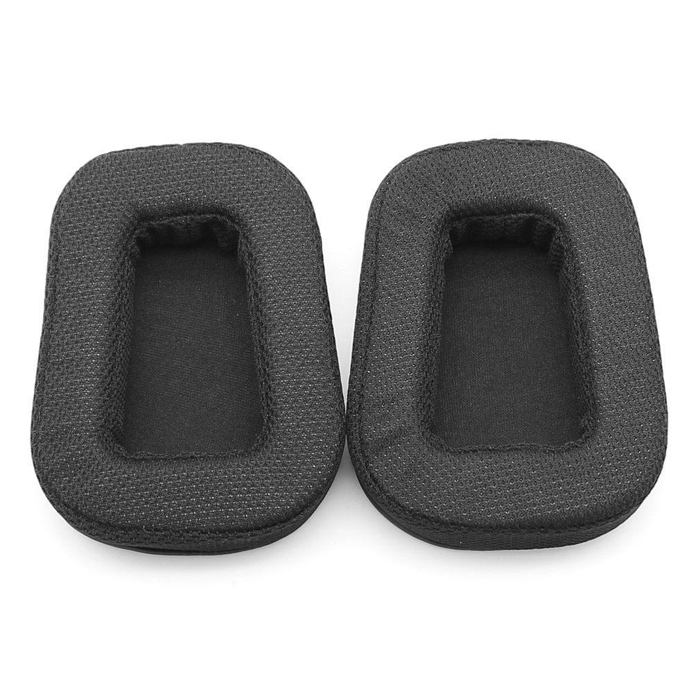 thumbnail image 5 of 1 par de almohadillas para los oídos de espuma, cojín para orejeras para Logitech G633 G933 (tela de malla), 5 of 9