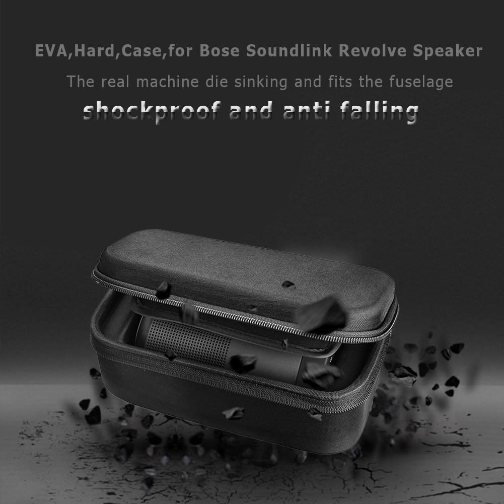 thumbnail image 4 of Funda protectora dura de PU EVA para altavoz Bose Soundlink Revolve, 4 of 6