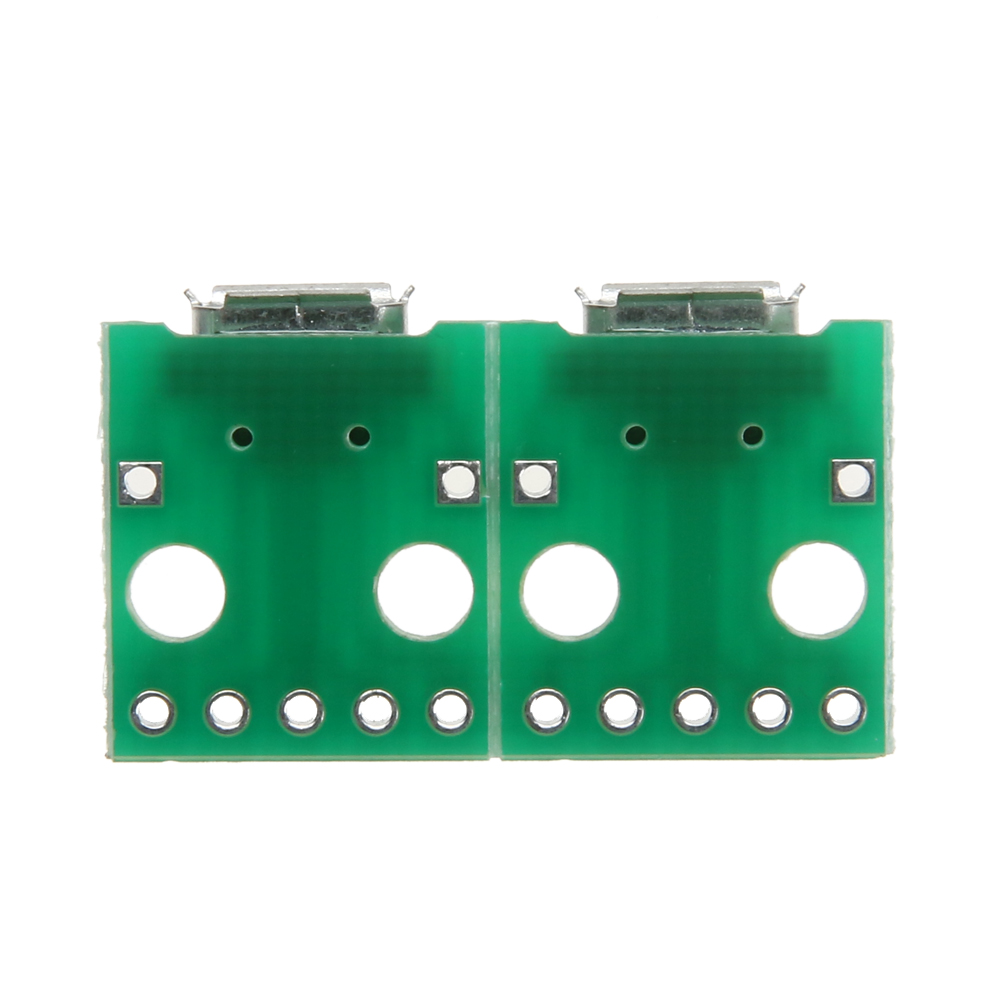 thumbnail image 2 of Adaptador convertidor MICRO USB a DIP conector de 5 pines tipo B pcb 10 Uds, 2 of 9
