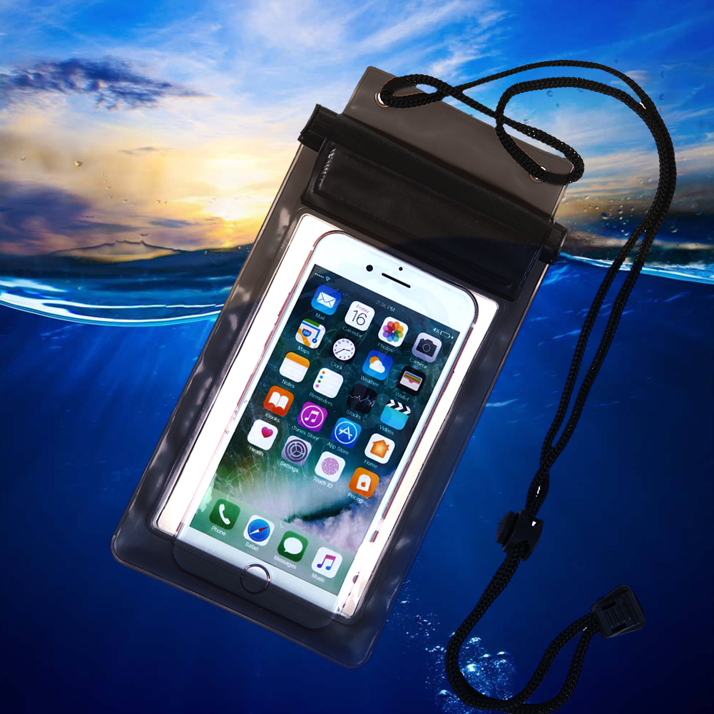 thumbnail image 4 of Bolsa de teléfono inteligente Accesorios Bolsa de teléfono impermeable para natación Rafting Buceo, 4 of 9