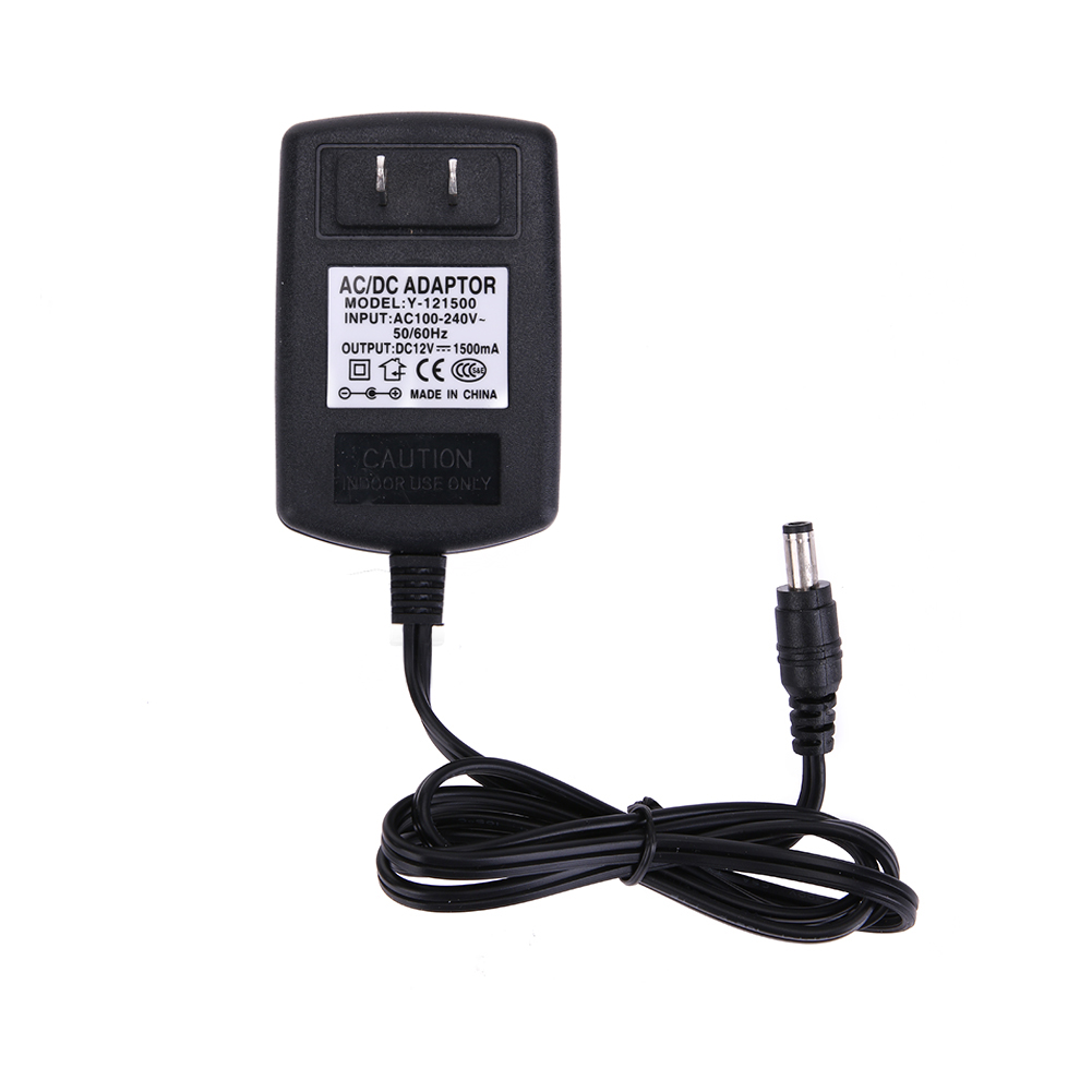 thumbnail image 3 of Adaptador DC12V 1.5A Adaptador de fuente de alimentación convertidor de CA a CC 5,5 * 2,5 mm, 3 of 9