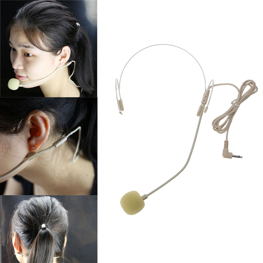 thumbnail image 4 of Auriculares de color de piel, micrófono invisible para altavoces de escenario, amplificador, TV, 4 of 9