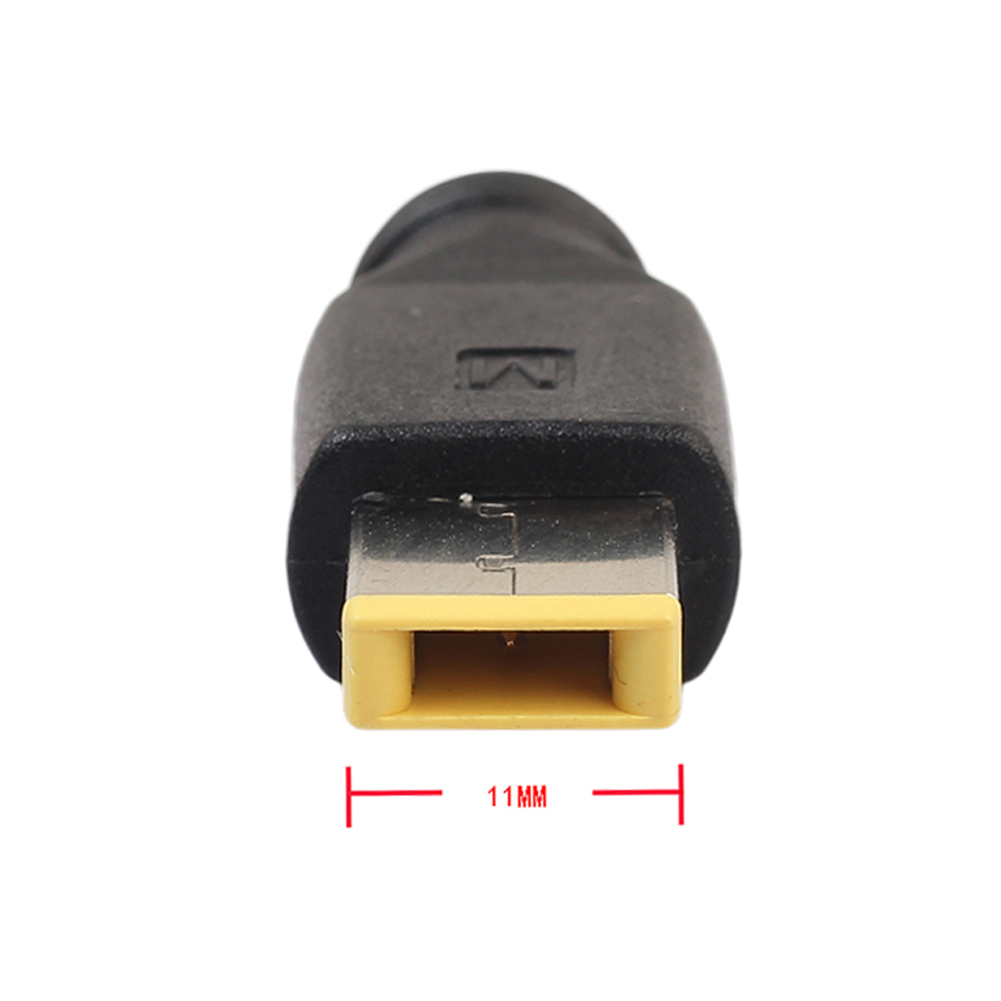 thumbnail image 2 of Adaptador de corriente continua de 5,5 x 2,1 mm a enchufe cuadrado para ThinkPad, 2 of 8