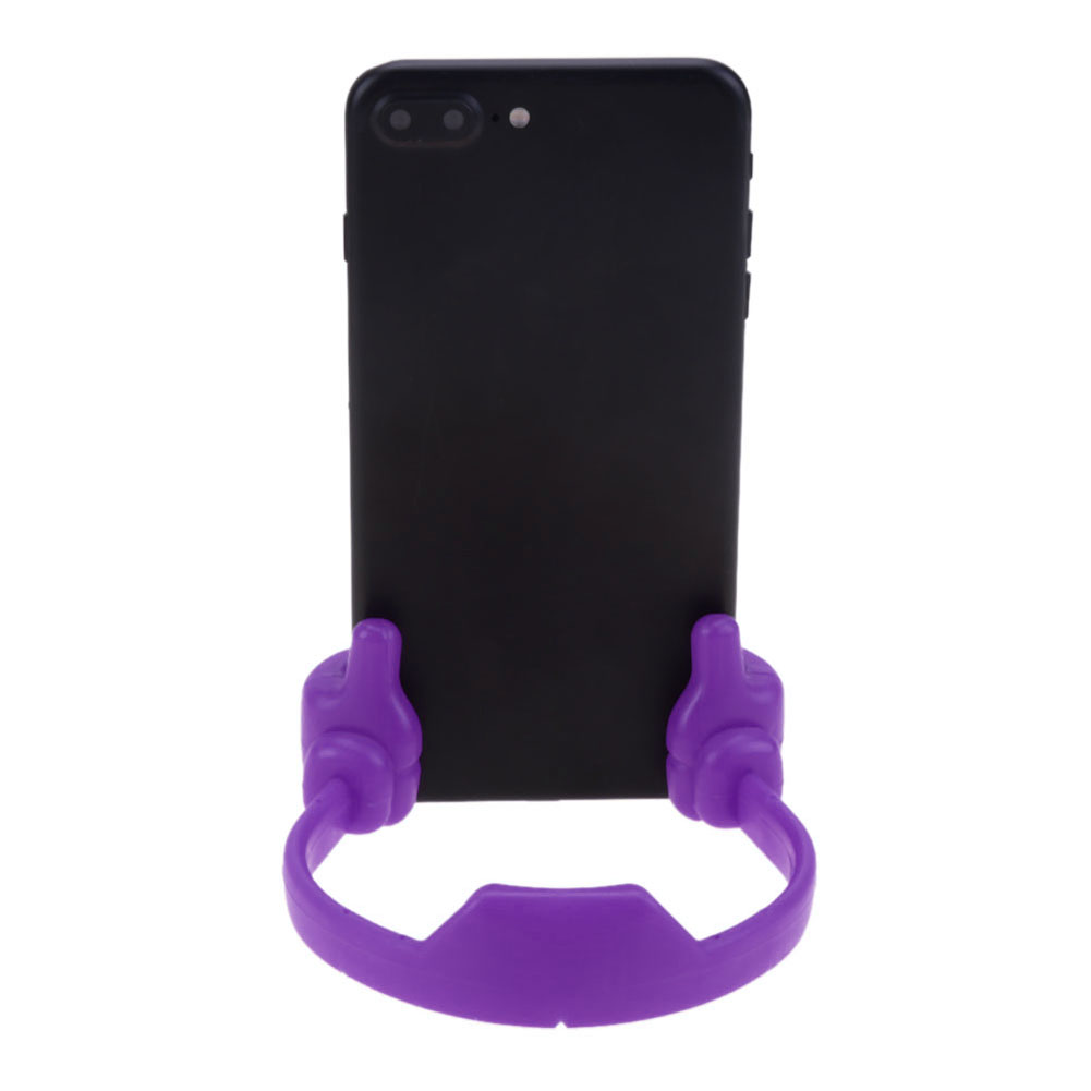 thumbnail image 1 of Soporte para teléfono Soportes para teléfonos móviles con pulgar hacia arriba para iPhone/Samsung Púrpura, 1 of 7