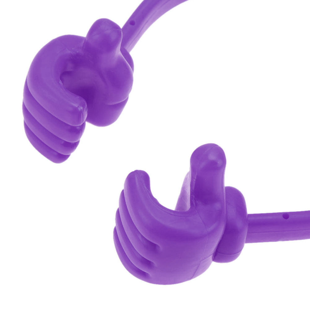 thumbnail image 2 of Soporte para teléfono Soportes para teléfonos móviles con pulgar hacia arriba para iPhone/Samsung Púrpura, 2 of 7
