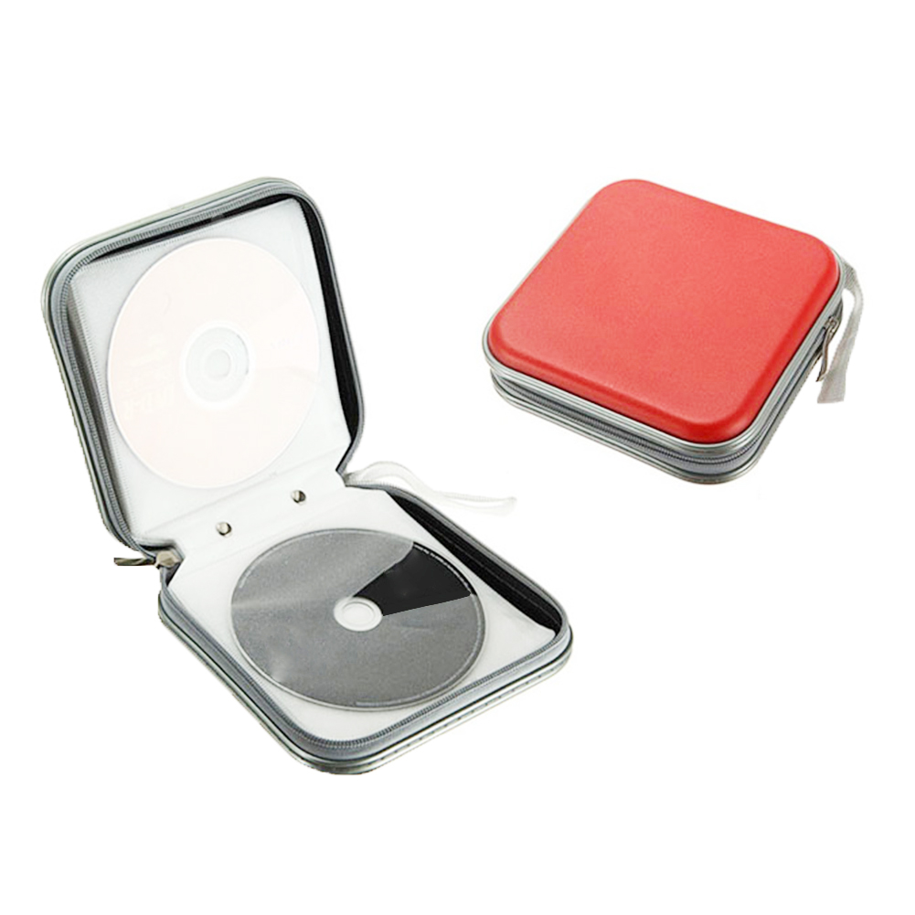 thumbnail image 5 of Práctico 40 Uds capacidad disco CD DVD VCD cartera organizador de almacenamiento estuche protector ahorra espacio ligero duradero estuches de medios, 5 of 9