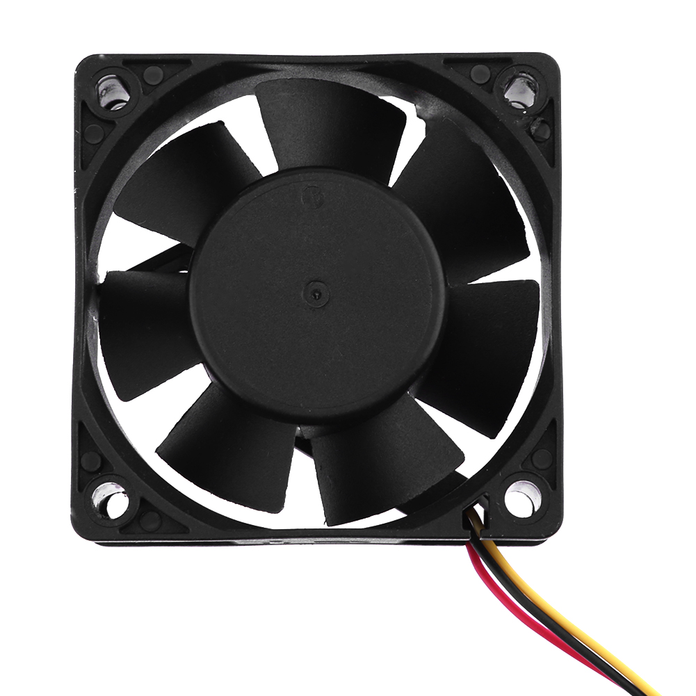 thumbnail image 2 of Ventilador de refrigeración Ehuebsd DC 12V 60x60x25mm Computadora CPU 3 pines, 2 of 9