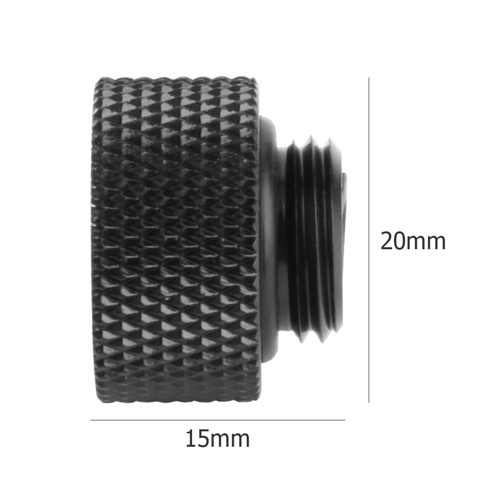 thumbnail image 2 of PM-JS-PQDT1 G1/4 Tapón de escape Válvula de evacuación de aire automática para refrigeración por agua, 2 of 9