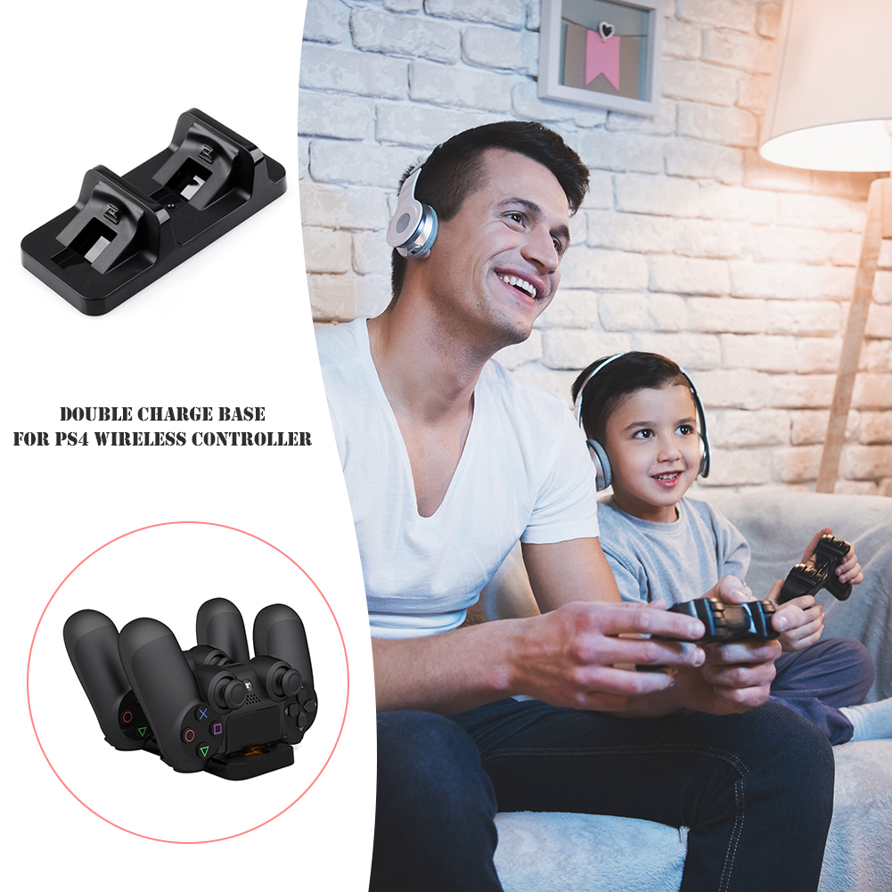 thumbnail image 5 of Cargadores Soporte de estación de carga USB dual para controlador inalámbrico PS4, 5 of 9