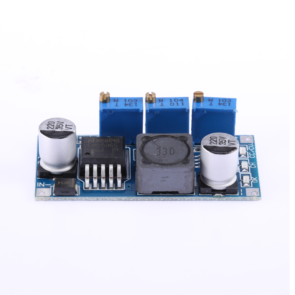 thumbnail image 5 of Controlador LED del módulo de fuente de alimentación DC-DC de la placa de voltaje de corriente constante LM2596, 5 of 6