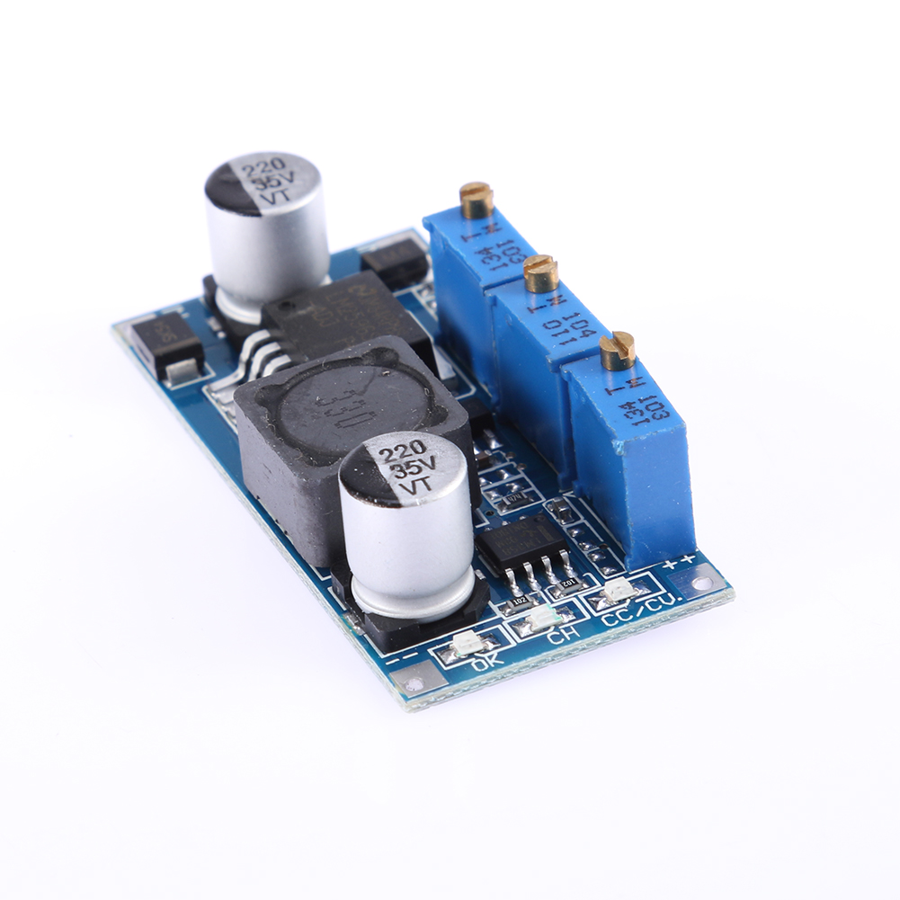 thumbnail image 1 of Controlador LED del módulo de fuente de alimentación DC-DC de la placa de voltaje de corriente constante LM2596, 1 of 6