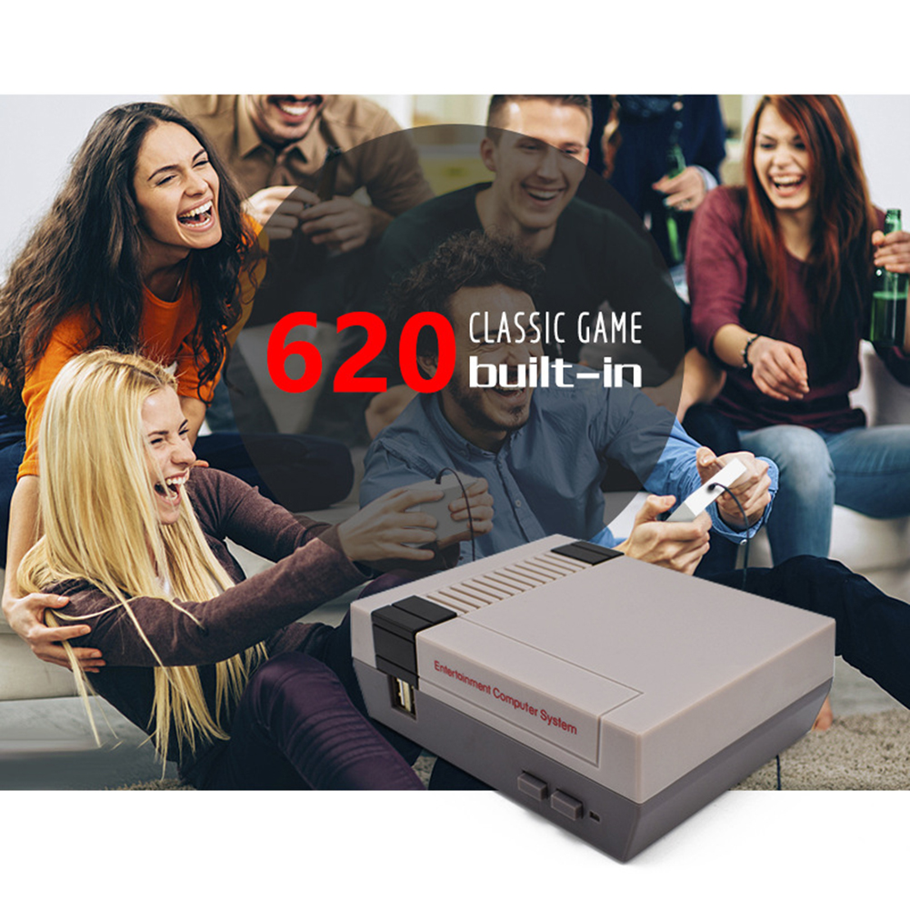 thumbnail image 5 of Mini TV Consola de juegos portátil AV 8Bit Retro Gaming Player Juego incorporado 620, 5 of 9