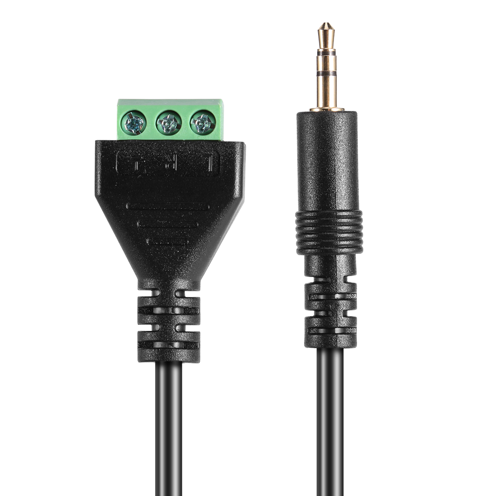 thumbnail image 4 of Adaptador de Terminal Balun Ehuebsd 3 Polos a Tornillo AV 5mm plateado 30cm, 4 of 6
