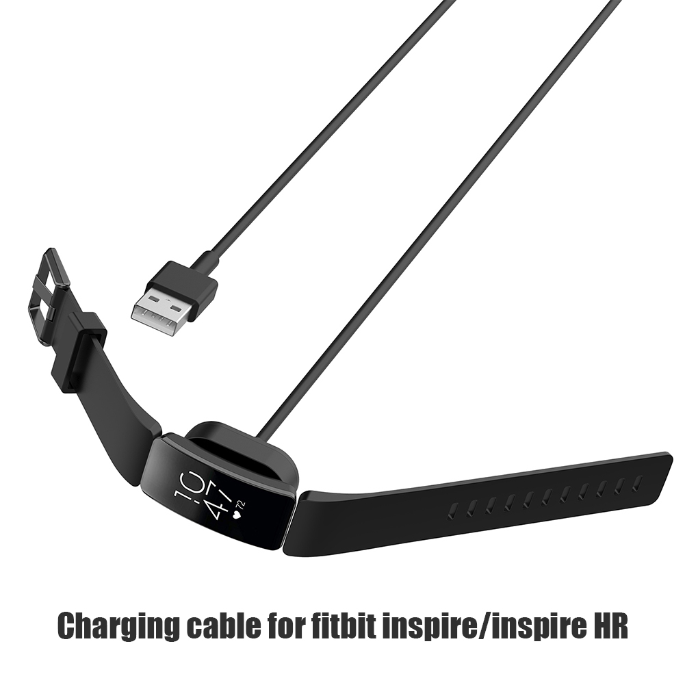 Cable de carga USB, base adaptadora de cargador para Fitbit Inspire/Inspire HR