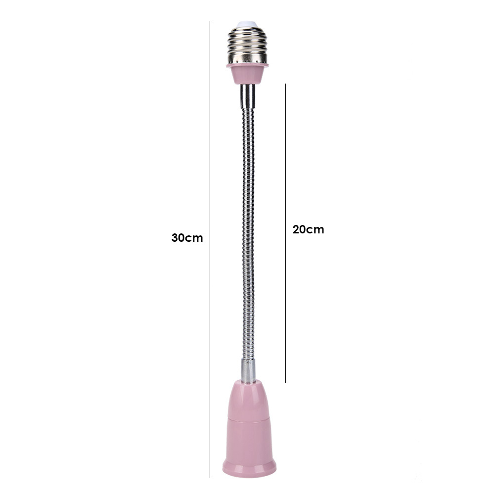 thumbnail image 2 of Práctico portalámparas LED E27 Adaptador de lámpara de extensión flexible universal, 2 of 9