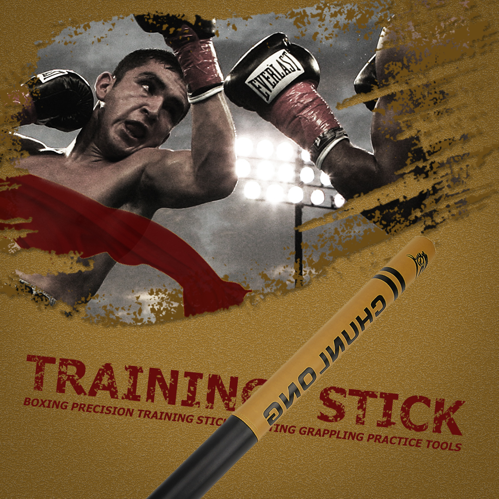 Palos de entrenamiento de boxeo, palos de entrenamiento, herramientas de práctica de lucha, oro, 1 ud.