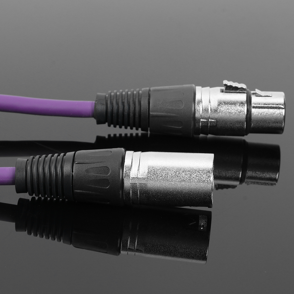 thumbnail image 1 of 1m 3Pin XLR a Cable de extensión de audio Cable de micrófono para grabadora, 1 of 9
