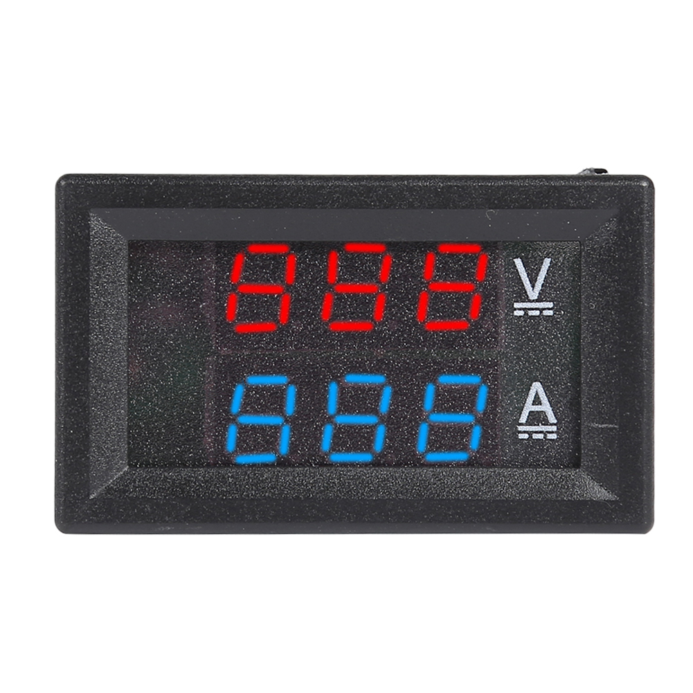 thumbnail image 3 of Voltímetro digital Ehuebsd HW-810 Pantalla LED DC 100V 10A Mini Amp, 3 of 9