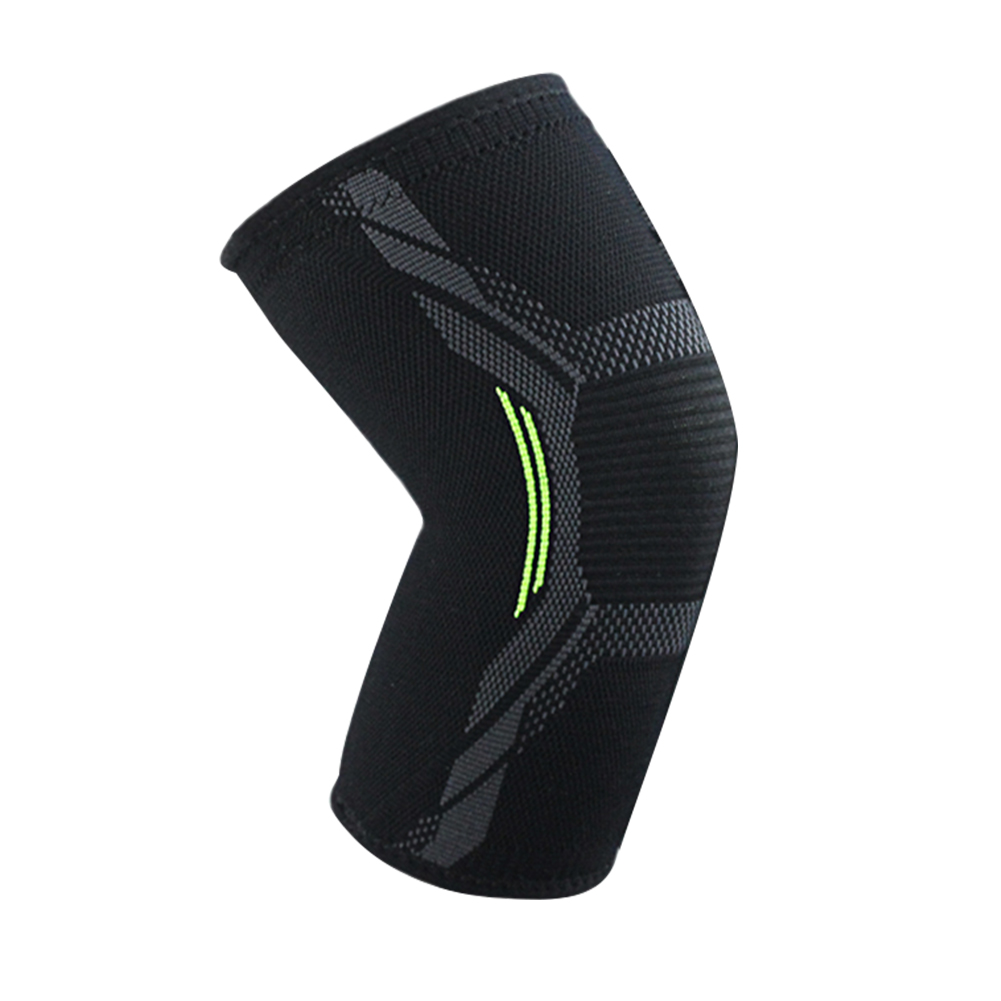 thumbnail image 4 of Almohadilla transpirable para deportes de nailon para rodilla Ehuebsd protector de soporte para piernas para correr y fitness M, 4 of 8