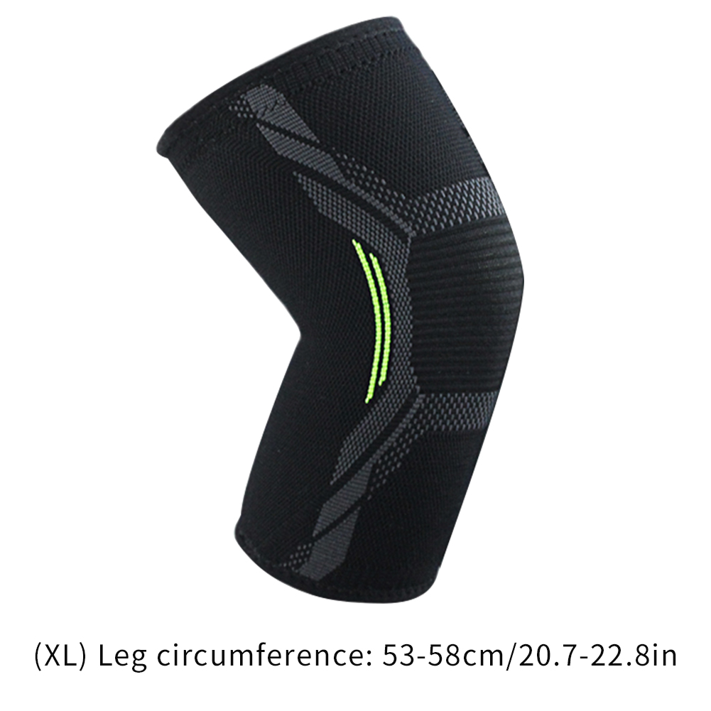 thumbnail image 2 of Almohadilla transpirable para deportes de nailon para rodilla Ehuebsd protector de soporte para piernas para correr y fitness M, 2 of 8
