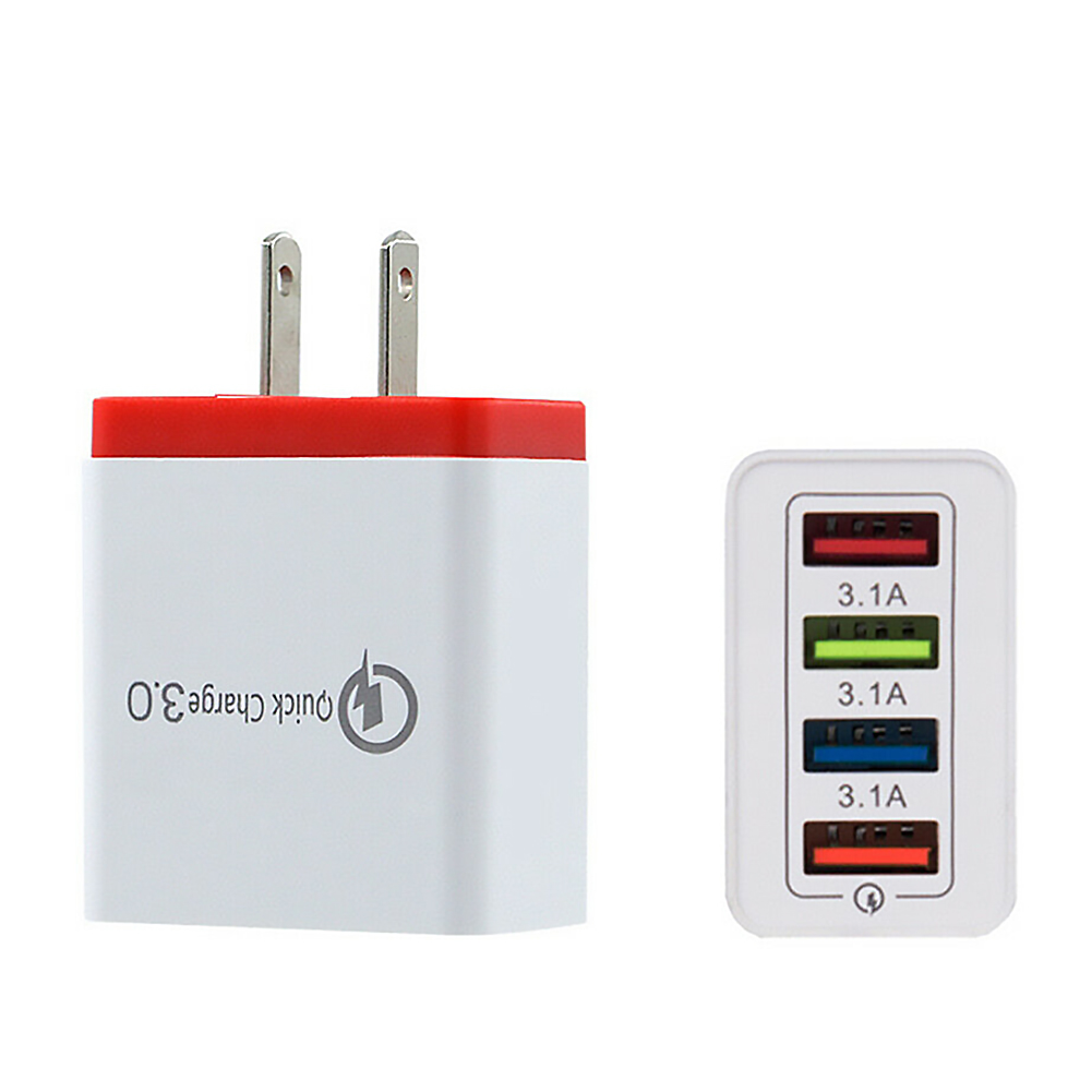 thumbnail image 1 of Cargador USB Inteligente Ehuebsd 3A Cargador de Teléfono de Viaje Adaptador de Enchufe de EE. UU., 1 of 7
