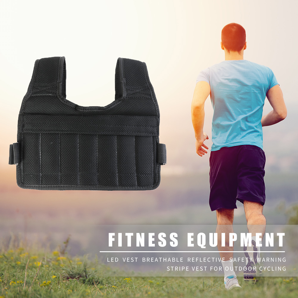thumbnail image 5 of Chaleco con peso de 3/15/35 kg, chaleco con peso duradero, equipo de entrenamiento para hombres y mujeres, 5 of 8