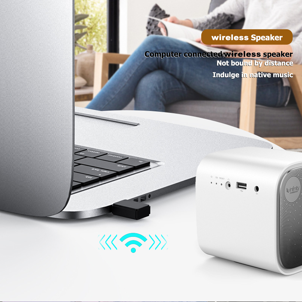 thumbnail image 4 of Transmisor de audio USB compatible con Bluetooth-T7 5.0 Adaptador inalámbrico de música para PC, 4 of 7