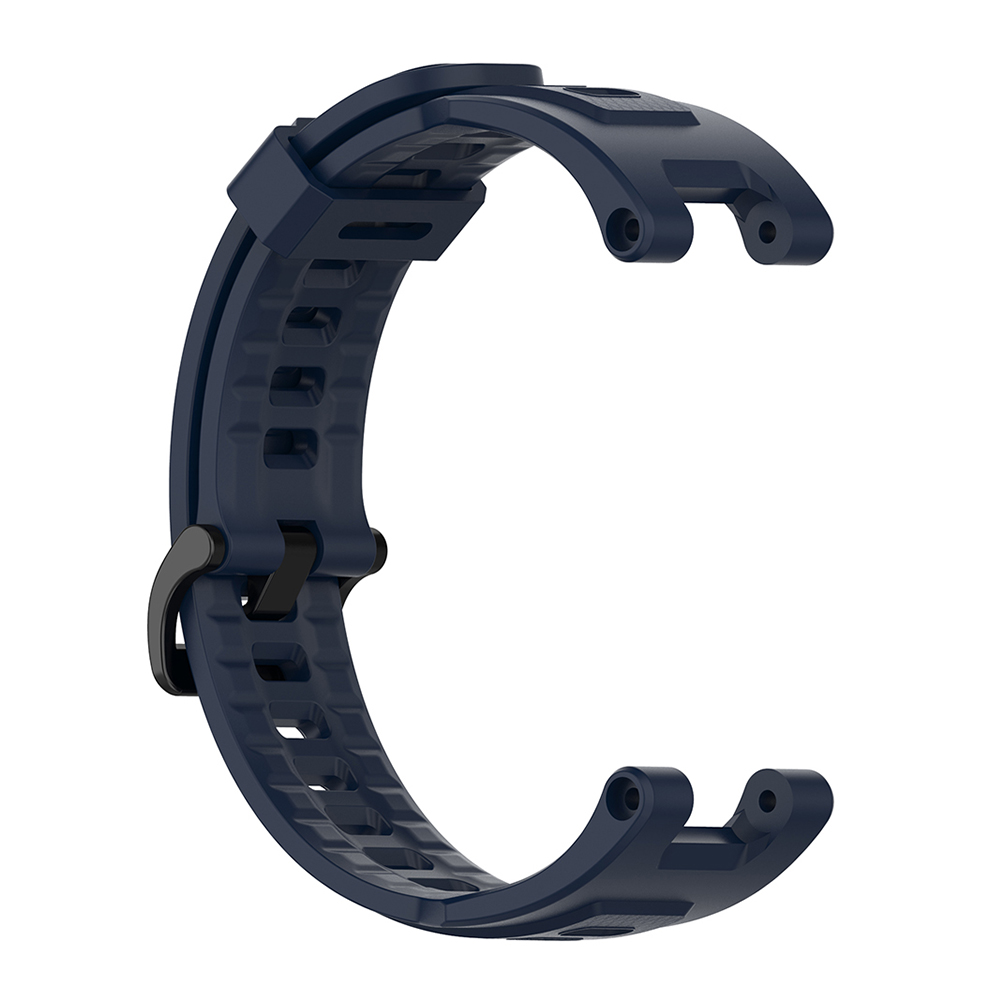 Herramientas de banda de silicona de repuesto con Amazfit T-Rex Smartwatch azul marino azul