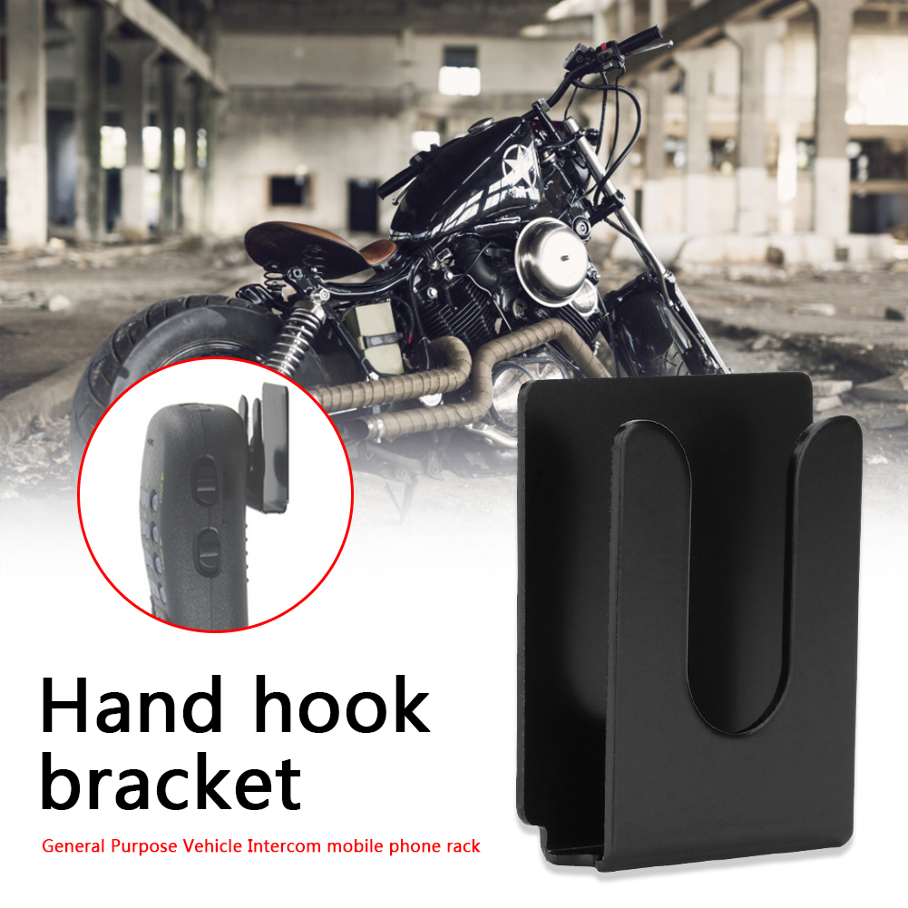 Hook Car Platform Mano Micrófono 3M Metal Bracket Hanger para Yaesu 7900