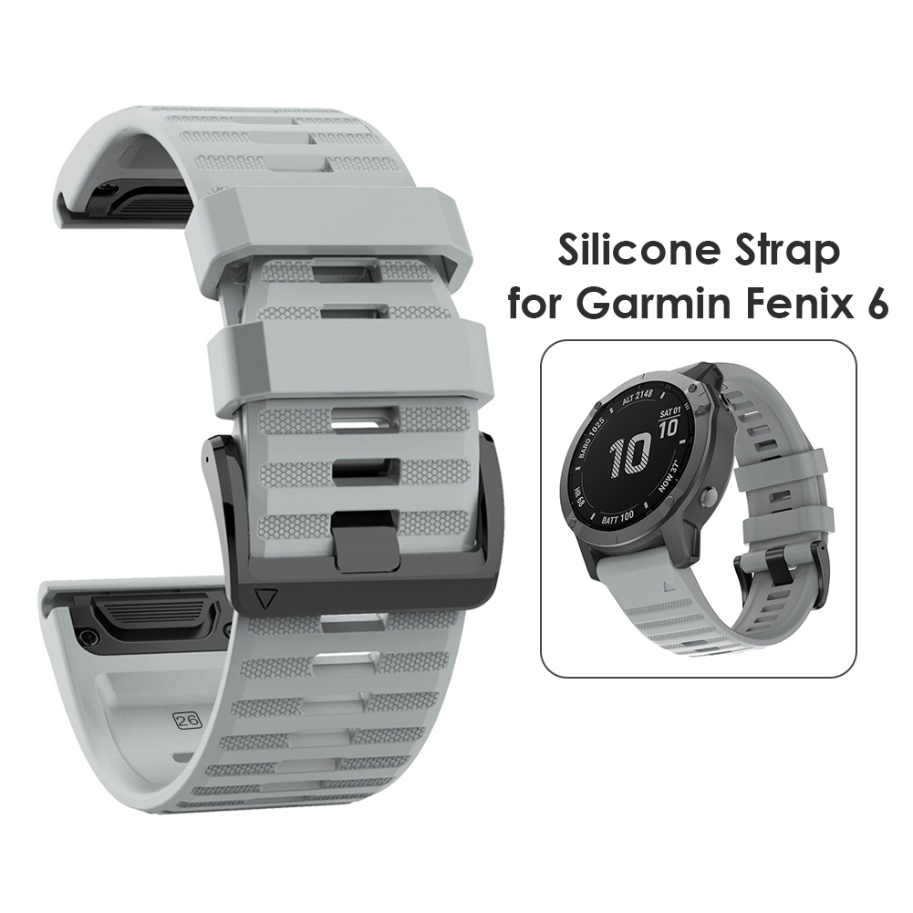 thumbnail image 4 of Reloj de silicona para Garmin Fenix 6 5 Forerunner 935 Quatix 5, 4 of 6