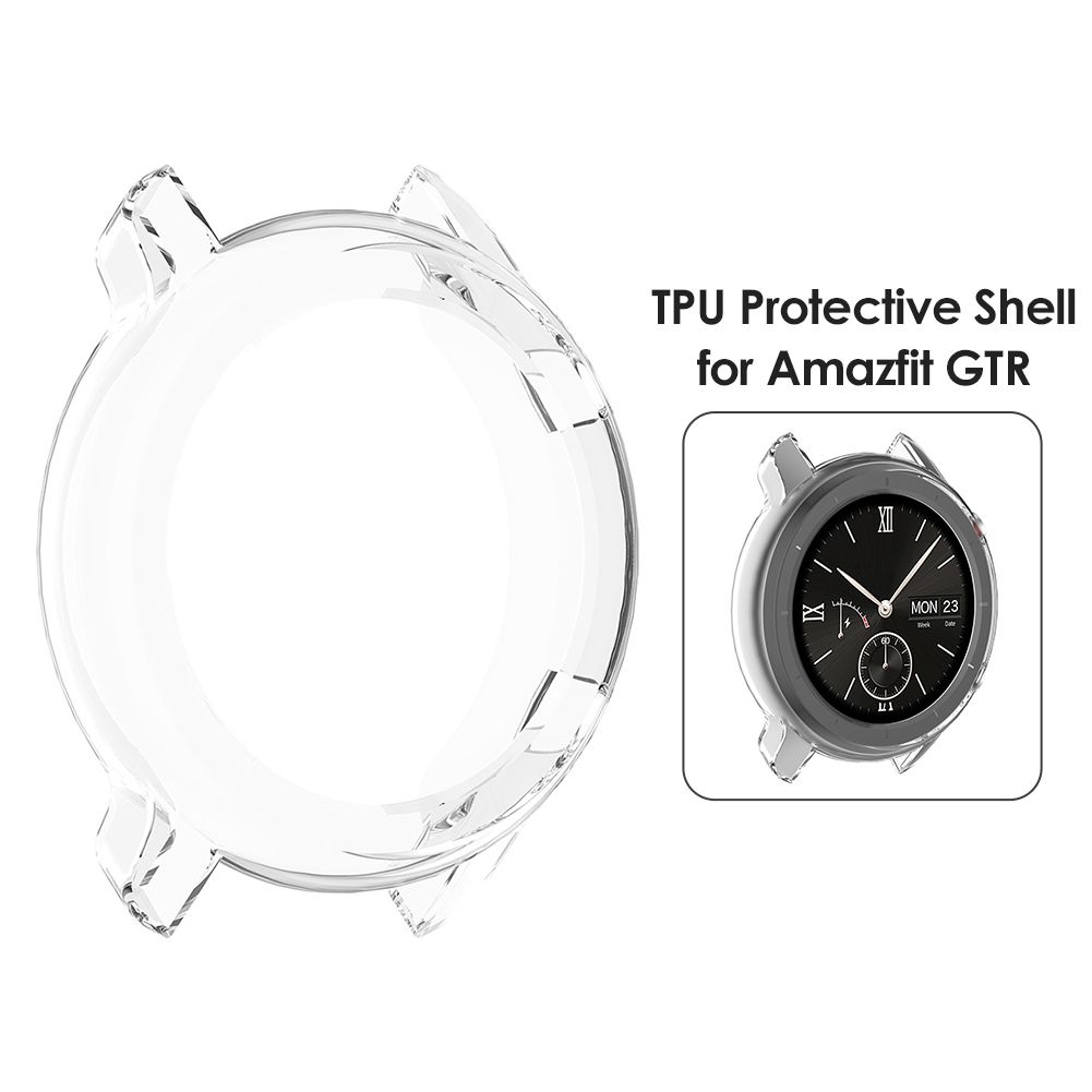 thumbnail image 4 of Estuche de TPU suave para Amazfit GTR 42 mm Reloj Shell Bumper Smartwatch Accesorio, 4 of 6