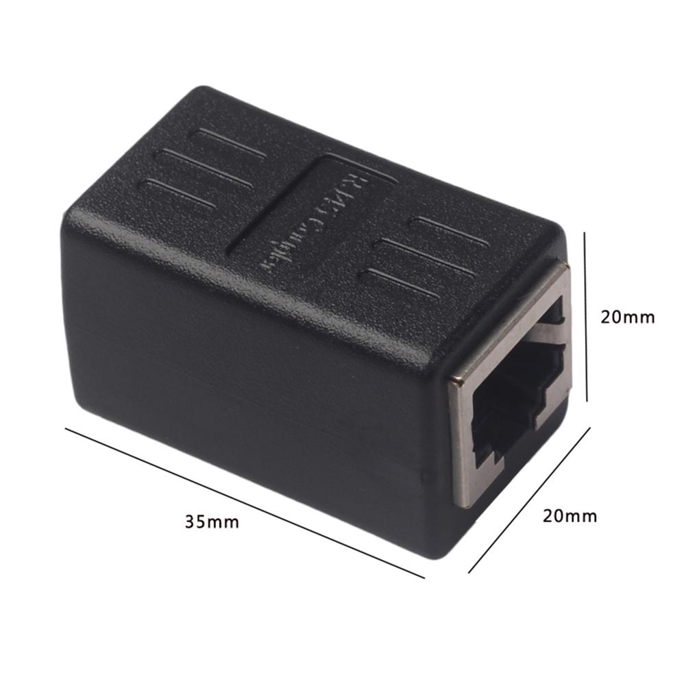 thumbnail image 2 of Acoplador RJ45 a Conector Extensor de Cable LAN Ethernet, 2 of 6