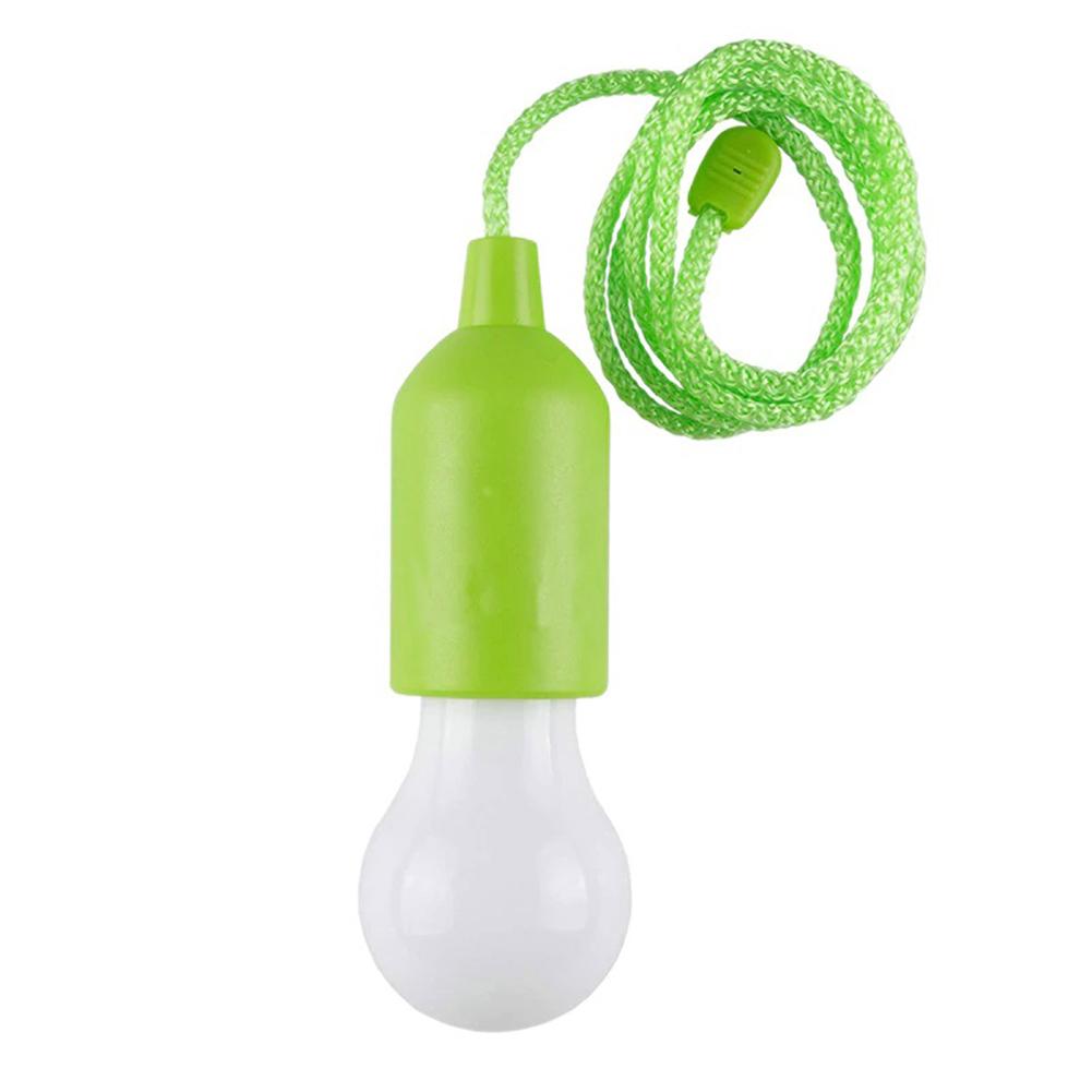 thumbnail image 5 of Bombilla LED colgante Bombillas con cordón de tracción alimentadas por batería (verde), 5 of 9