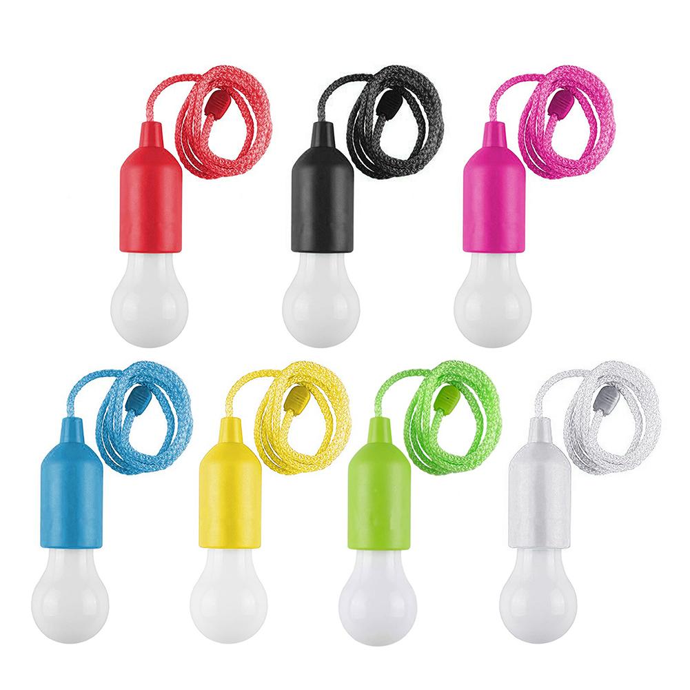 thumbnail image 4 of Bombilla LED colgante Bombillas con cordón de tracción alimentadas por batería (verde), 4 of 9