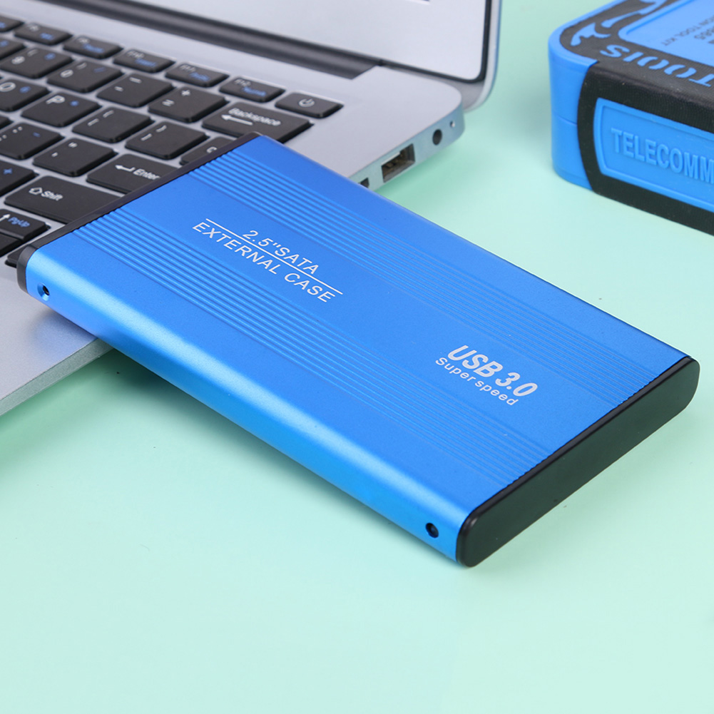 thumbnail image 1 of 3TB USB 3.0 5Gbps Disco duro Caja externa Aleación de aluminio 2.5 pulgadas SATA HDD, 1 of 9