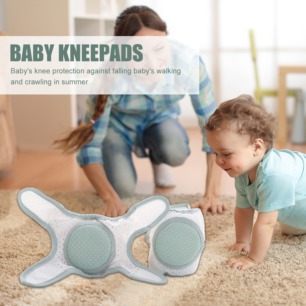 thumbnail image 1 of Niños pequeños Bebé Rodillera Antideslizante Codo de gateo Cojín Niños Niños Niñas Rodilla Soporte Protector Seguridad Rodillera Calentador de piernas, 1 of 5
