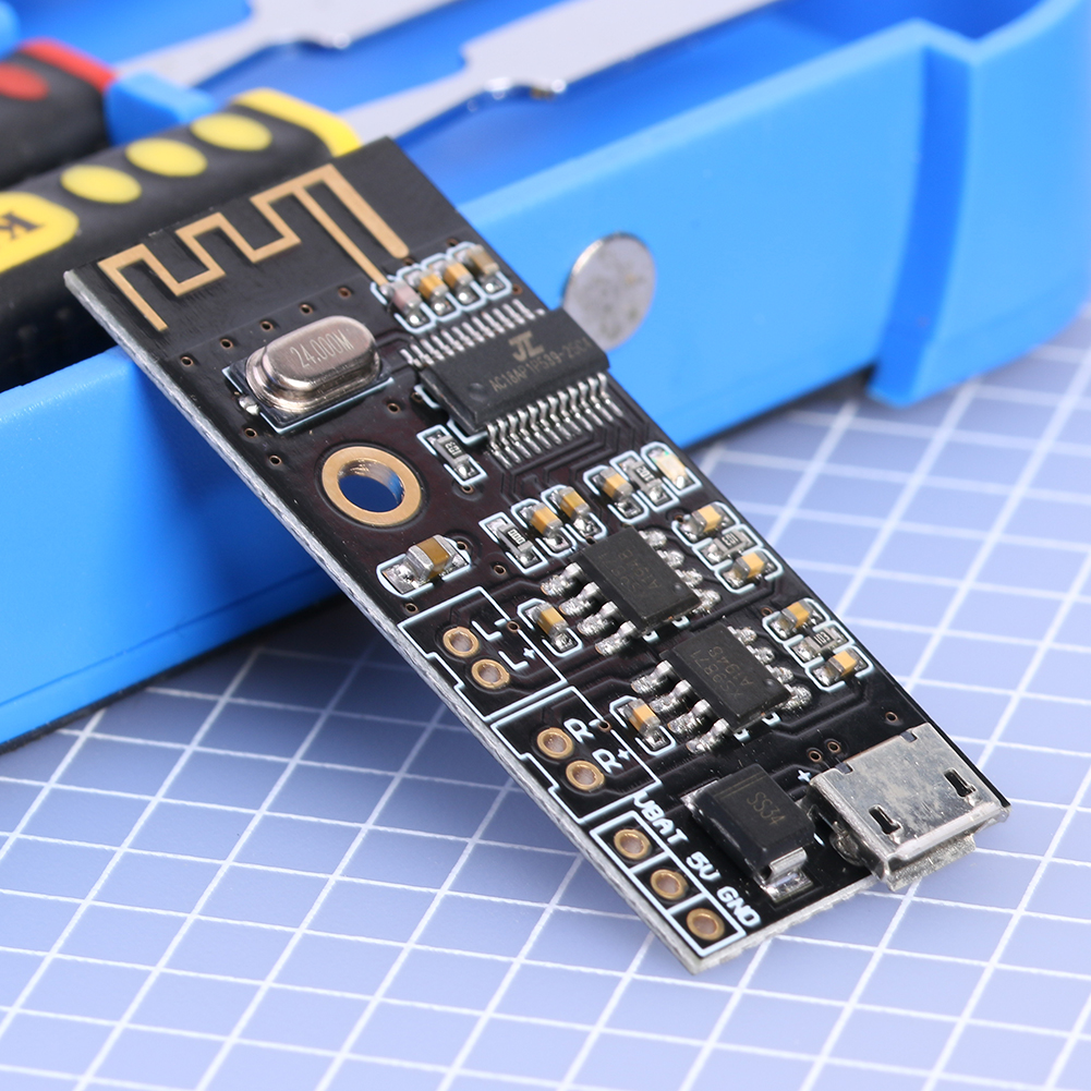 Placa receptora de audio Ehuebsd compatible con Bluetooth M38 4.2 Decodificador sin pérdidas de 5W + 5W Amp incorporado