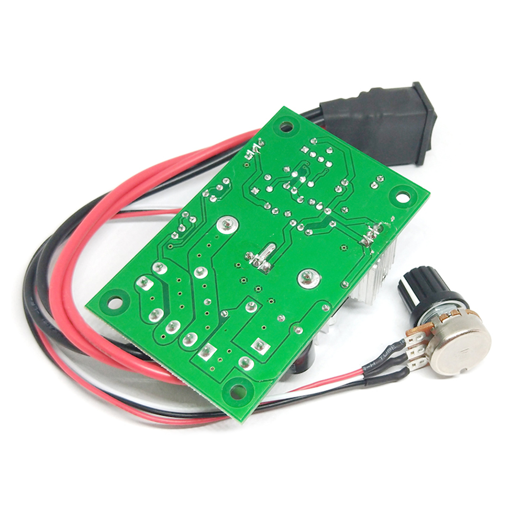thumbnail image 2 of Controlador de velocidad del motor CCM6N 6A 6V-30V PWM DC con interruptor de marcha atrás, 2 of 6