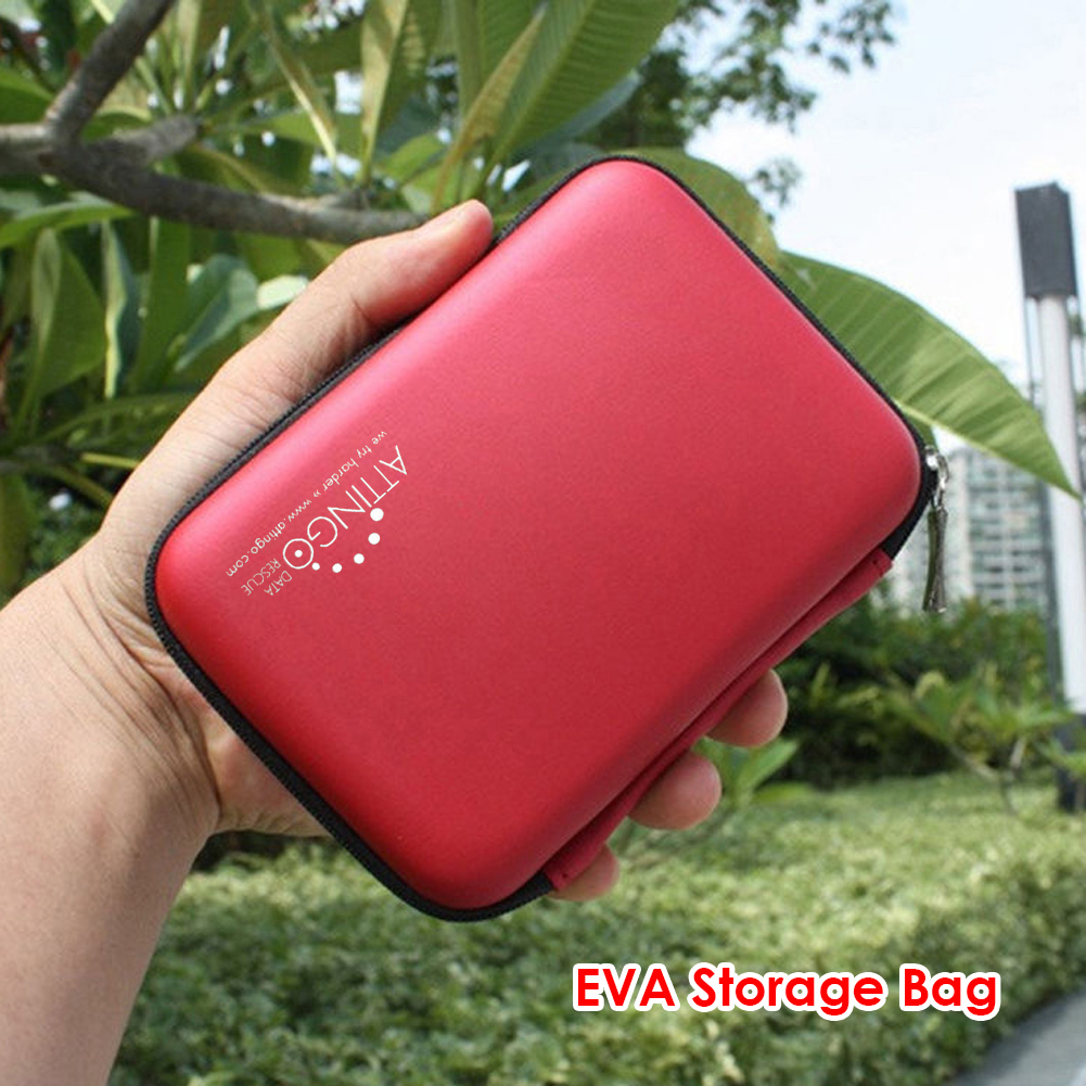 thumbnail image 4 of Estuche de transporte portátil de EVA para bolsa de almacenamiento de auriculares con disco duro externo de 2,5 pulgadas, 4 of 9
