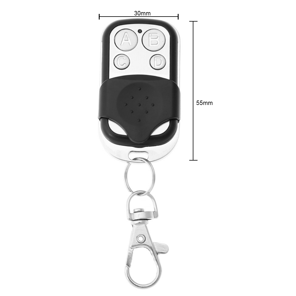 thumbnail image 2 of 2 uds/3 uds 433MHz 4CH llave de coche abridor de puerta de garaje duplicador de Control remoto, 2 of 7