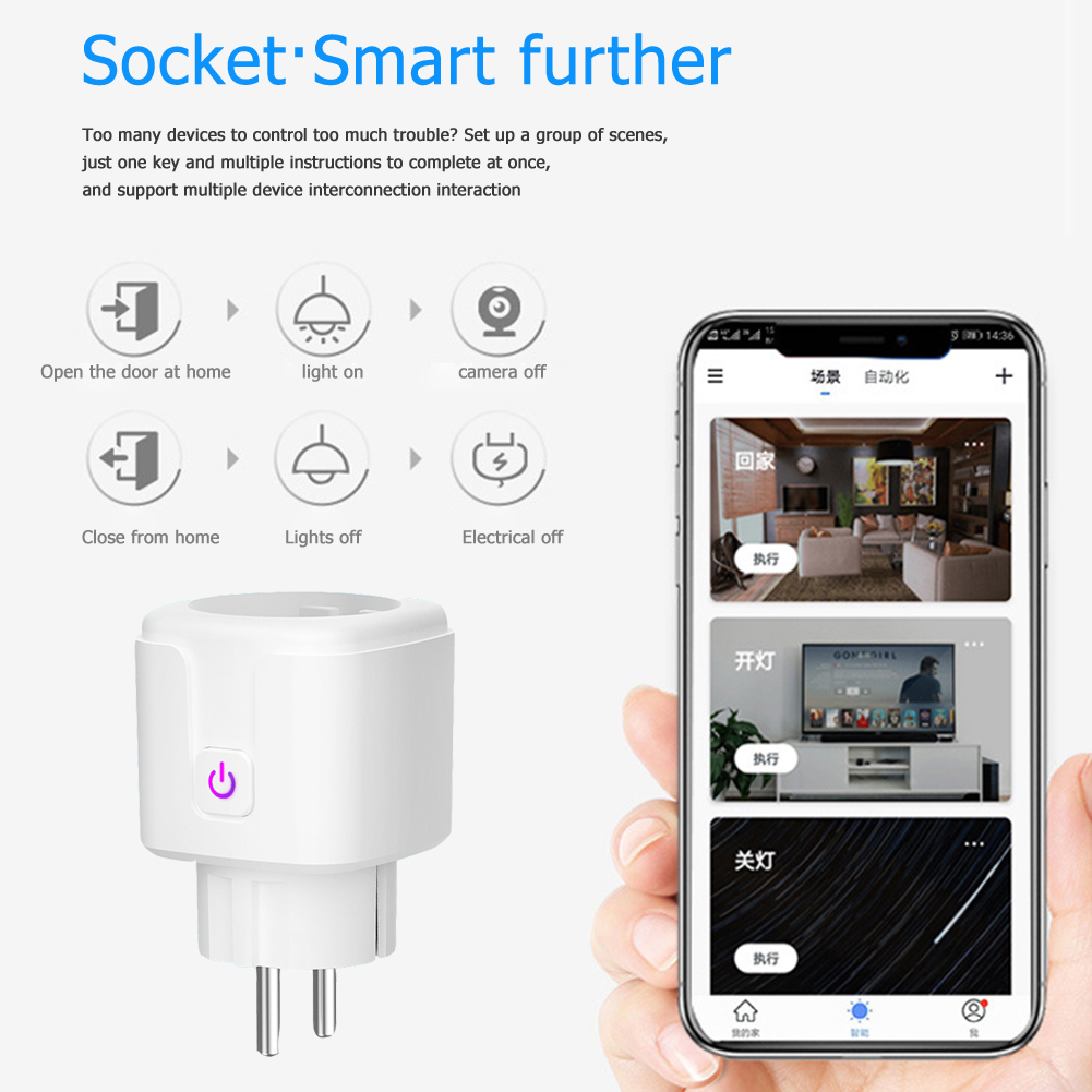 thumbnail image 4 of Smart Plug LSPA9 EU WiFi Outlet Socket Control de voz funciona para Alexa, 4 of 9