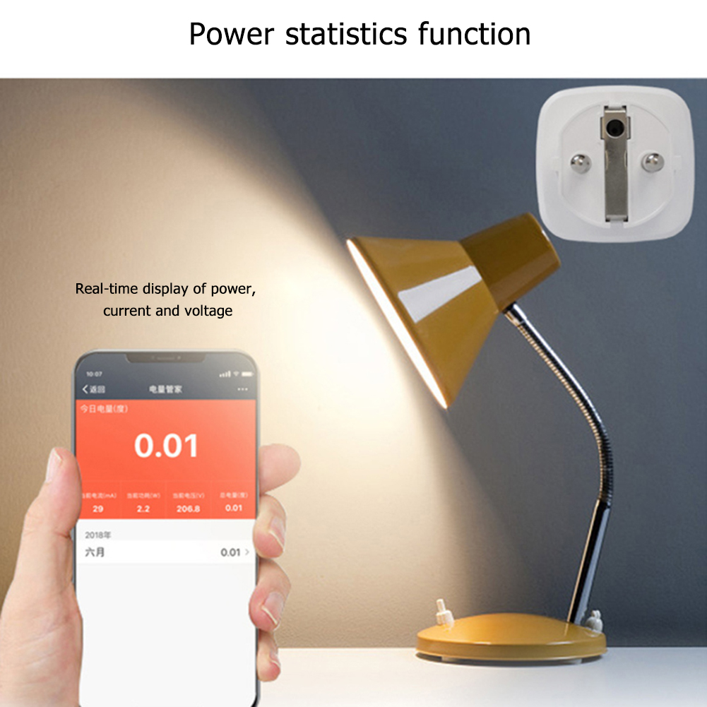 thumbnail image 1 of Smart Plug LSPA9 EU WiFi Outlet Socket Control de voz funciona para Alexa, 1 of 9