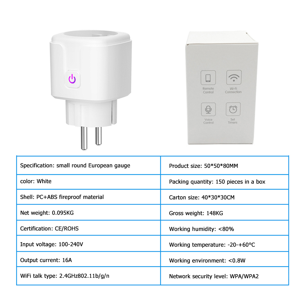 thumbnail image 2 of Smart Plug LSPA9 EU WiFi Outlet Socket Control de voz funciona para Alexa, 2 of 9