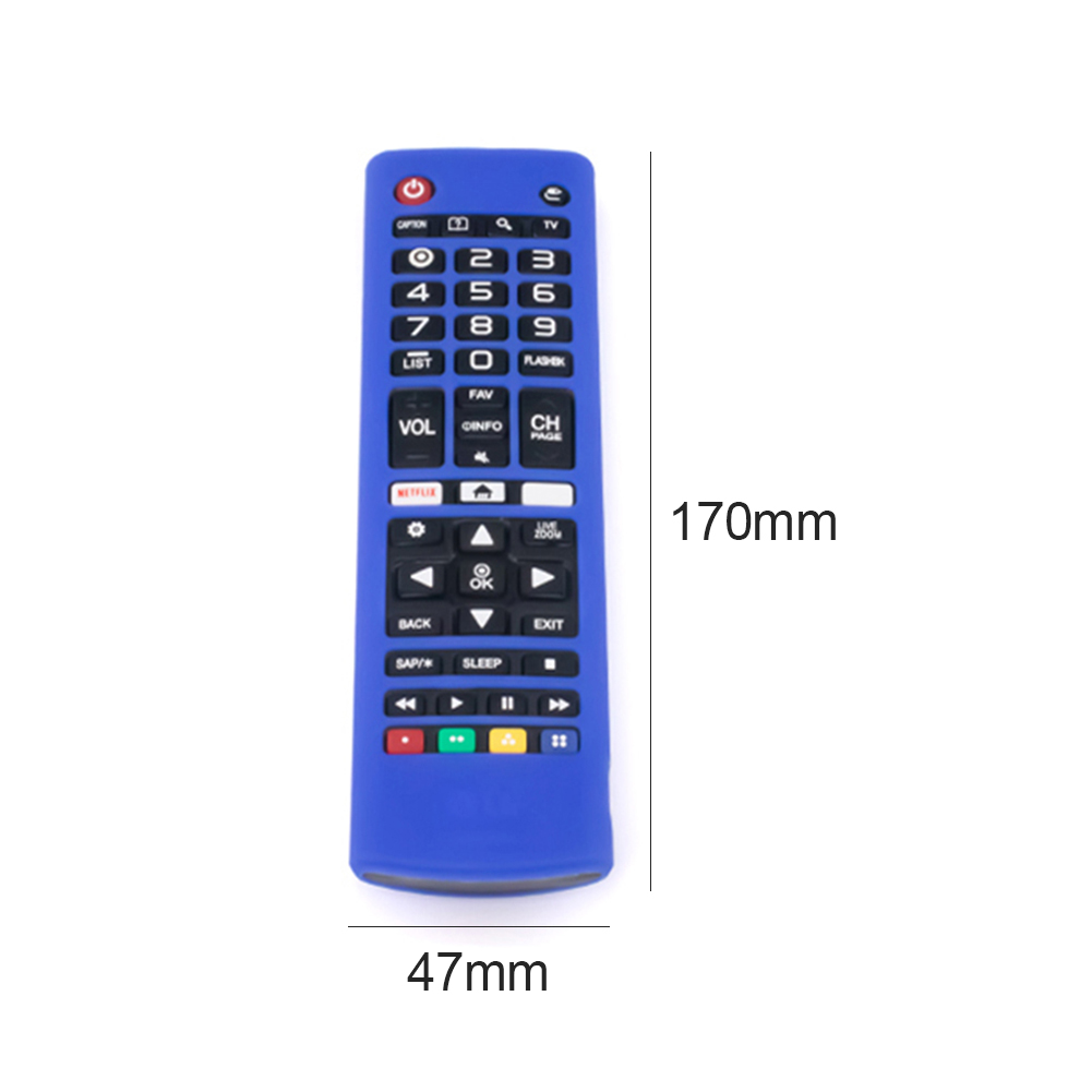 thumbnail image 2 of Fundas de silicona Ehuebsd para mando a distancia LG TV AKB75095307 AKB74915305 AKB75375604 a prueba de golpes, 2 of 5