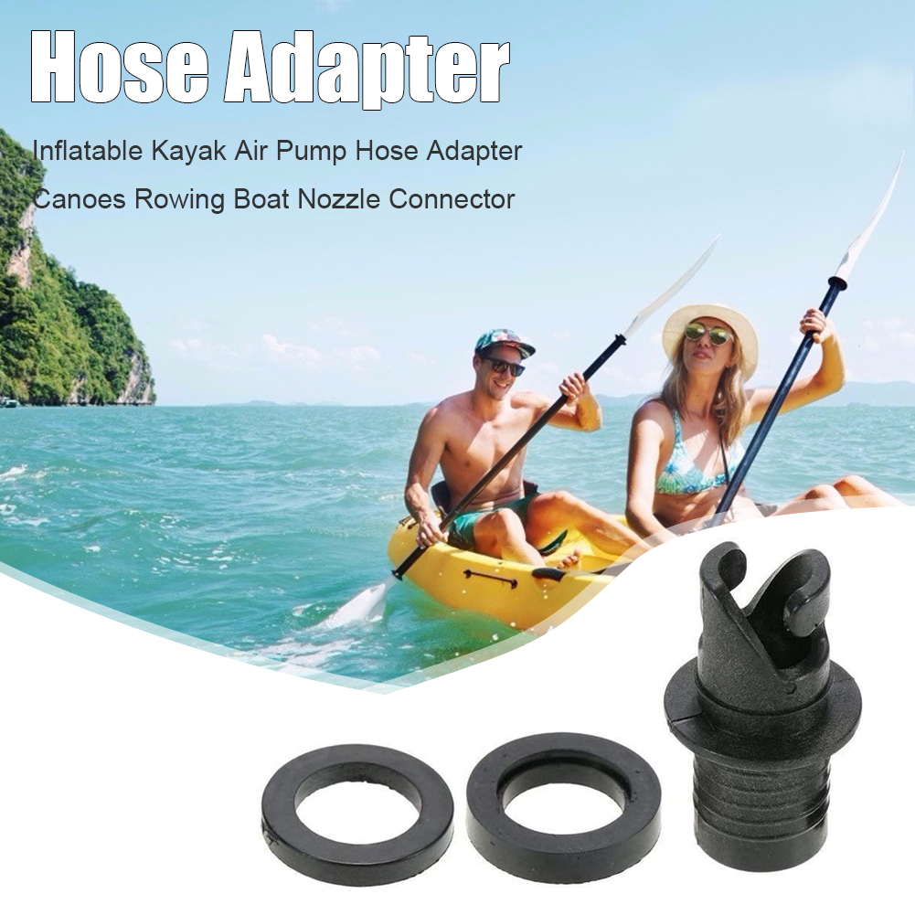 thumbnail image 3 of Adaptador de manguera de boquilla de bomba de aire de Kayak inflable canoas Conector de válvula de bote de remos, 3 of 7