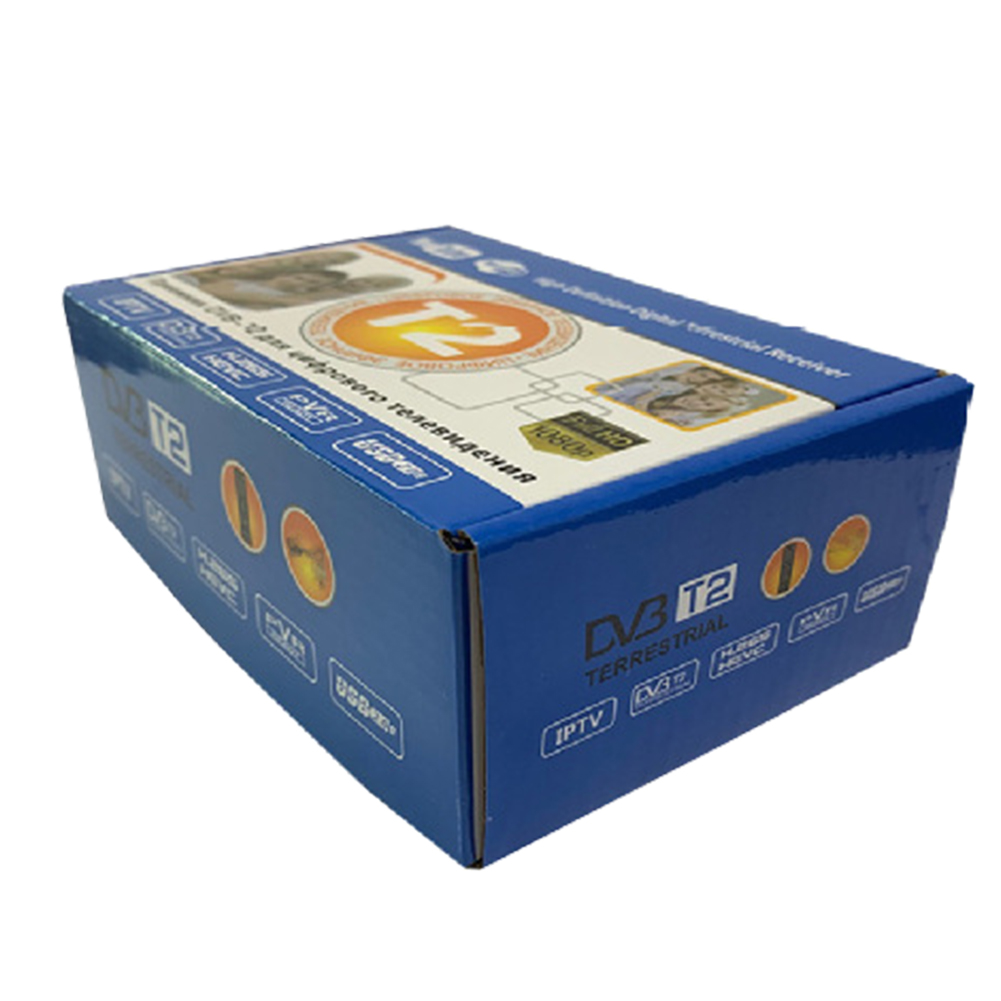 thumbnail image 2 of Digital TV Box 1080P Convertidor DVB-T2 H.264 IPTV Set Top Player Enchufe de la UE, 2 of 9